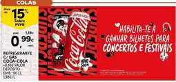 Continente Coca-Cola super lata promoção