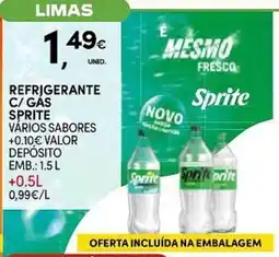 Continente Sprite promoção