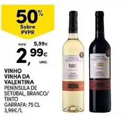Continente vinho vinha da valentina promoção