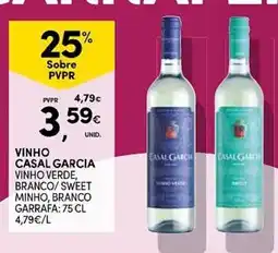 Continente vinho casal garcia promoção