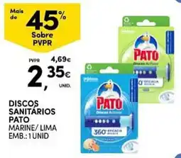 Continente Discos sanitários pato marine/lima promoção