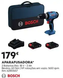 Bricomarché Aparafusadora bosch promoção