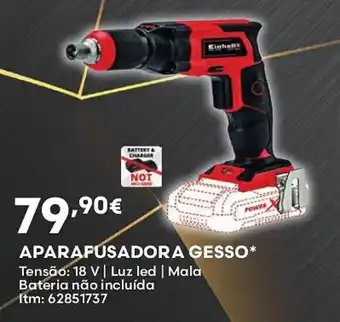 Bricomarché Aparafusadora gesso promoção