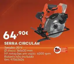 Bricomarché serra circular promoção