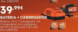 Bricomarché bateria + carregador promoção