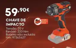 Bricomarché Chave de impacto power 12v promoção