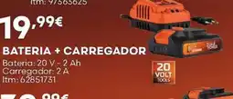 Bricomarché bateria + carregador promoção