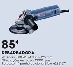 Bricomarché Rebarbadora bosch promoção