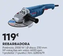Bricomarché rebarbadora bosch promoção