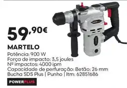 Bricomarché Martelo powerplus promoção