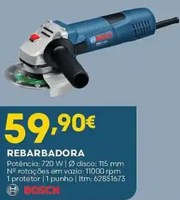 Bricomarché rebarbadora bosch promoção