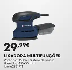 Bricomarché Mckenzie lixadora multifunções promoção