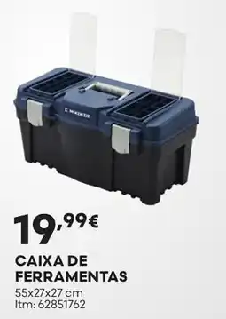 Bricomarché Wenzel caixa de ferramentas promoção