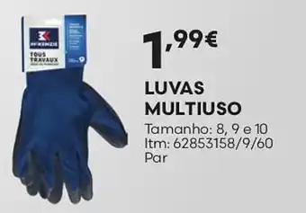 Bricomarché luvas multiuso promoção
