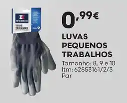 Bricomarché Mikazin luvas pequenos trabalhos promoção