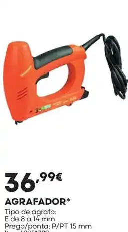 Bricomarché agrafador* promoção