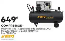 Bricomarché compressor vito pro power promoção