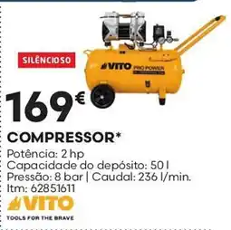 Bricomarché compressor vito promoção