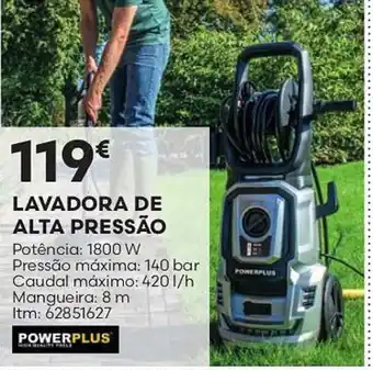 Bricomarché lavadora de alta pressão powerplus promoção