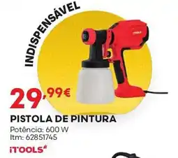 Bricomarché pistola de pintura i'tools promoção