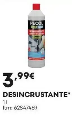 Bricomarché Pecol desincrustante promoção