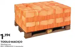 Bricomarché Tijolo maciço promoção
