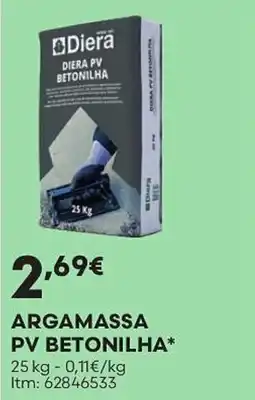Bricomarché Diera argamassa pv betonilha promoção