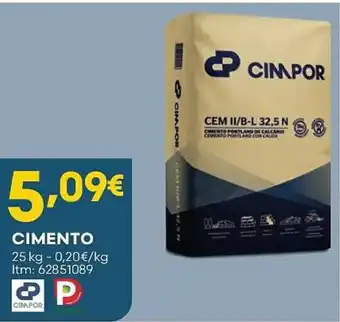 Bricomarché Cimento cimpor promoção