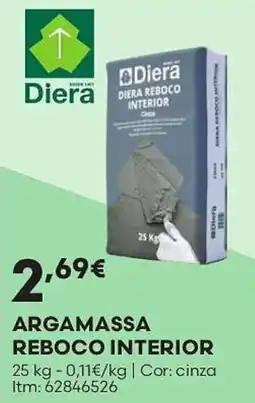 Bricomarché Diera argamassa reboco interior promoção