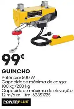 Bricomarché guincho powerplus promoção