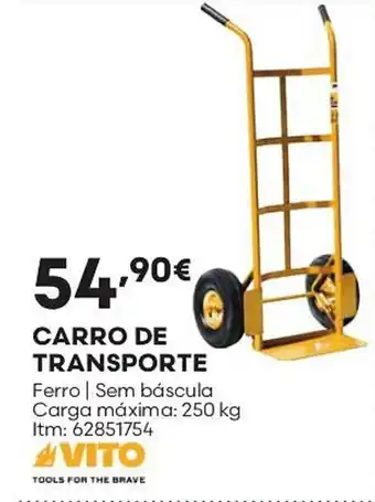 Bricomarché Carro de transporte vito promoção