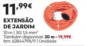 Bricomarché Extensão de jardim promoção