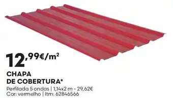 Bricomarché chapa de cobertura promoção
