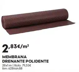 Bricomarché membrana drenante polidente promoção