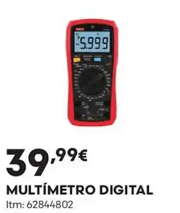 Bricomarché multímetro digital promoção