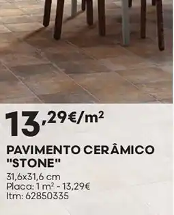 Bricomarché Pavimento cerâmico stone promoção
