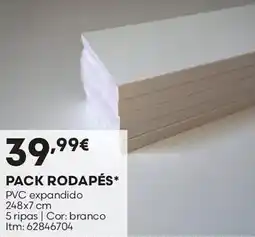 Bricomarché Pack rodapés promoção