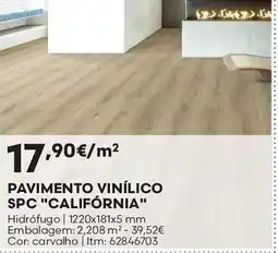 Bricomarché Pavimento vinílico spc california promoção