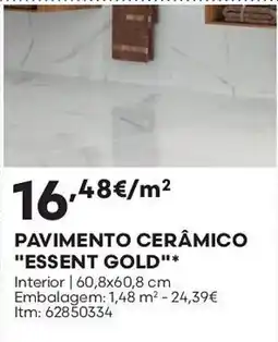 Bricomarché Pavimento cerâmico essent gold promoção