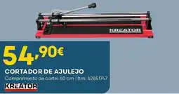 Bricomarché Cortador de ajulejo kreator promoção