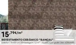 Bricomarché Revestimento cerâmico bancal promoção
