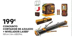 Bricomarché Conjunto cortador de azulejo + nivelador laser incco promoção