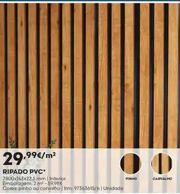 Bricomarché Ripado pvc promoção