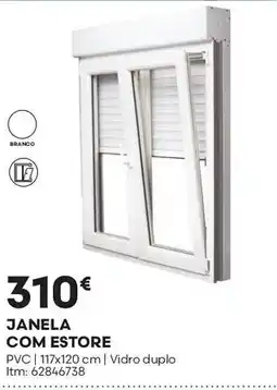 Bricomarché Janela com estore promoção