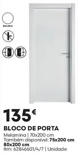 Bricomarché Bloco de porta promoção