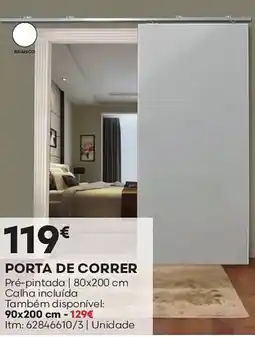 Bricomarché Porta de correr promoção