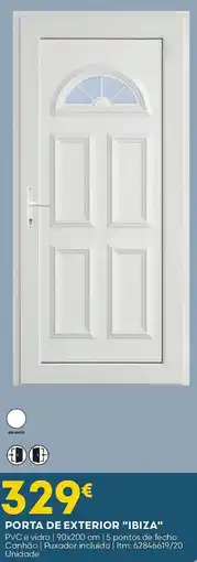 Bricomarché Porta de exterior ibiza promoção