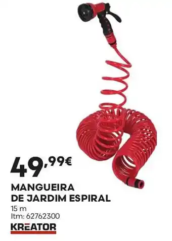 Bricomarché Mangueira de jardim espiral kreator promoção
