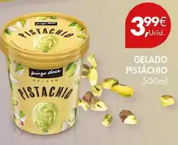 Pingo Doce Gelado pistachio promoção