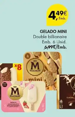Pingo Doce Gelado mini double billionaire promoção